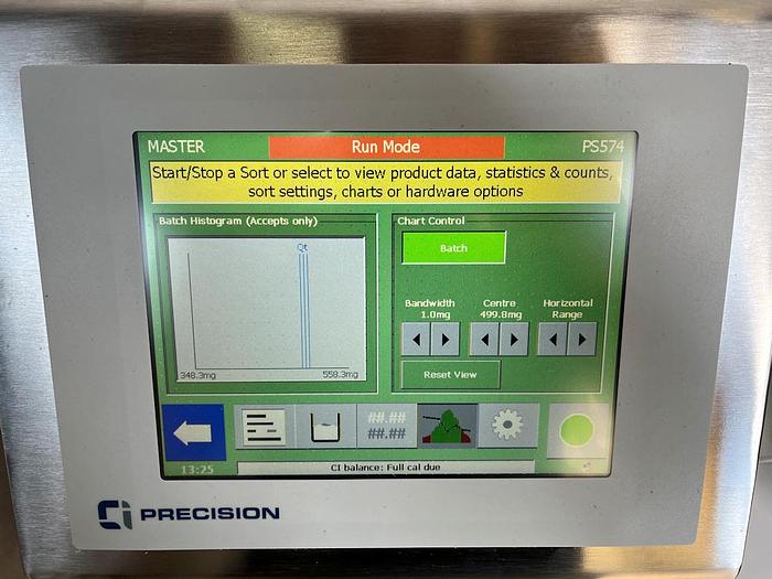 Used A U 15908 E - Tablet / Capsule Weight Sorter/Sampler CI PRECISION SADE SP-B40