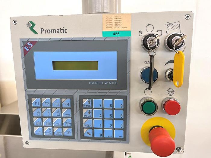 Used A N 15587 E - Cartoner ROMACO PROMATIC AS 100 for Blisters